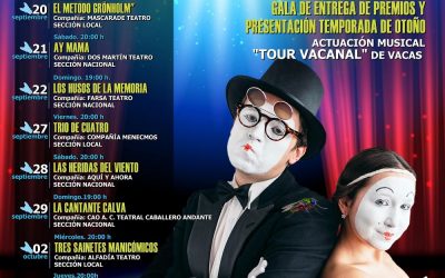 El Certamen de Teatro Aficionado ‘El Moscardón’ inaugura la nueva temporada sobre las tablas del García Lorca