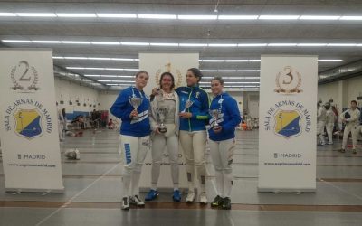 Nueva victoria de la esgrimista sanfernandina María Ventura, que ‘conquista’ el oro en la Primera Fase Absoluta del Torneo Nacional