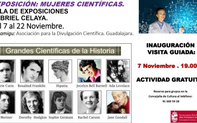 La exposición ‘Mujeres Científicas’ inaugura el programa de actividades de la XIX Semana de la Ciencia