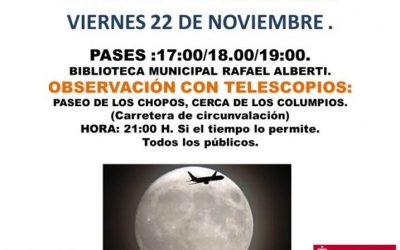Nueva sesión de ‘Astronomía: Planetario’ para descubrir los misterios del cielo