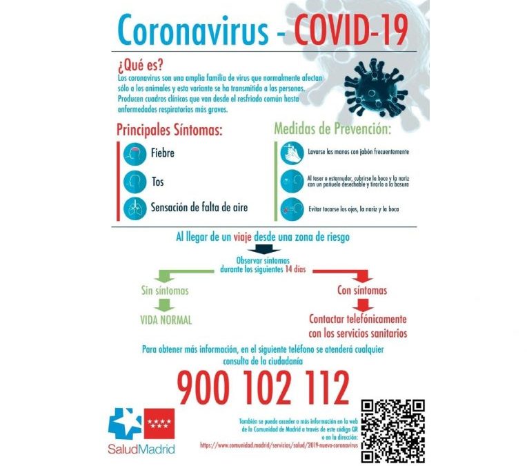 Campaña informativa: Coronavirus