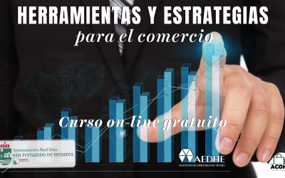 La Concejalía de Comercio pone en marcha un nuevo curso de formación ‘online’ en estrecha colaboración con AEDHE y ACOHEN