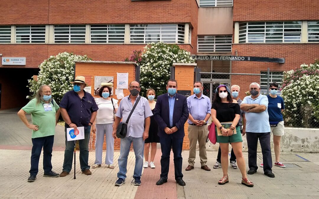 Javier Corpa, alcalde: “Veremos las condiciones y con que personal reabren las Urgencias en Atención Primaria (…) Será una victoria de los/as vecinos/as que salieron a las calles obligando al Gobierno regional a cambiar su decisión”