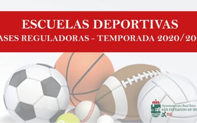 Bases reguladoras para la selección de proyectos de Escuelas Deportivas