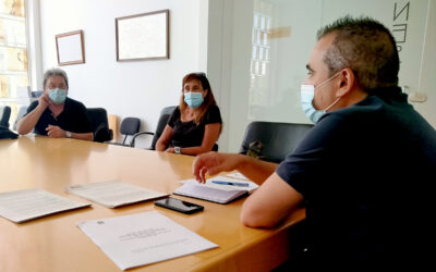 El alcalde, Javier Corpa, muestra su total apoyo y compromiso con internos/as de las dos residencias de mayores y sus familias