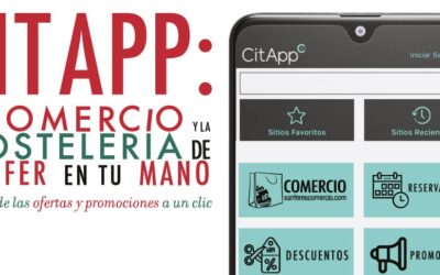 La Concejalía de Comercio pone en marcha un nueva campaña de promoción comercial: ‘CitApp, el Comercio y la Hostelería de Sanfer en tu Mano. La Aplicación Móvil de las Ofertas y Promociones a un Clic’.