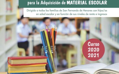 NOTA INFORMATIVA: Listado definitivo de admitidos/as en el ‘I Plan de Ayudas a las Familias para la Adquisición de Material Escolar’
