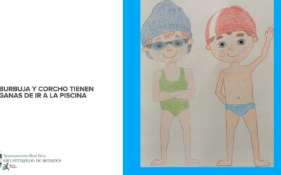 El área de Deportes presenta un vídeo explicativo sobre las medidas ‘anticovid’ elaborado a través de dibujos de tres alumnos/as de las clases de natación