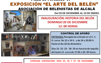 ‘El Arte del Belén’ llega al Centro Cultural Gabriel Celaya.