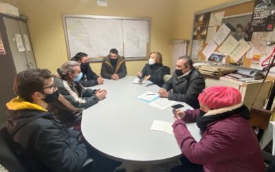 El alcalde de San Fernando de Henares, Javier Corpa, mantiene una reunión con el colectivo de agricultores/as y ganaderos/as para conocer, de primera mano, las consecuencias de la Borrasca Filomena en sus explotaciones
