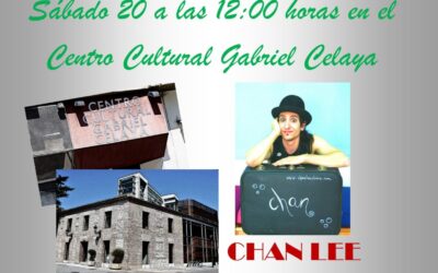 Chan Lee llega a San Fernando de Henares con una maleta llena de cuentos, música y malabares