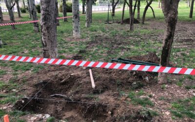 El Ayuntamiento de San Fernando de Henares inicia los trabajos para la creación de una nueva área canina en el Parque Dolores Ibárruri