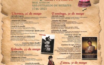 Programa de actividades que inauguran los actos conmemorativos por el 275 aniversario de la fundación de la ciudad