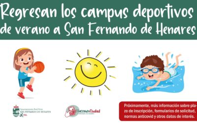 NOTA INFORMATIVA: Regresan los campus deportivos de verano