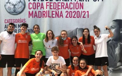 Las chicas de primera regional del Club de Fútbol Sala Femenino conquistan el título de campeonas de la Copa de la Comunidad de Madrid