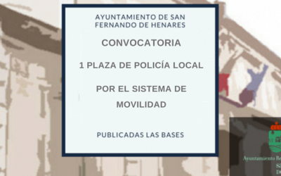Convocatoria para la provisión de una plaza de policía local por el sistema de movilidad sin ascenso