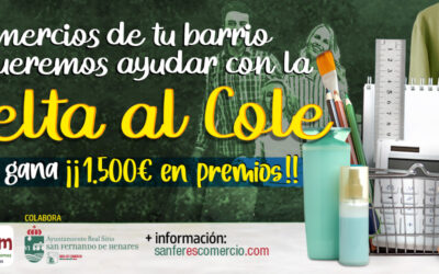 ‘Vuelta al cole’, una nueva campaña de promoción y apoyo al comercio local