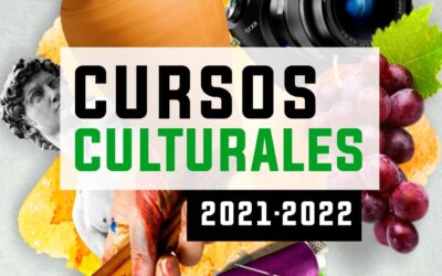 NOTA INFORMATIVA: Abierto el plazo de inscripción para los cursos culturales 2021-2022