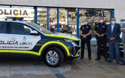 Policía Local dispone de dos nuevos vehículos que hoy comienzan a prestar servicio en las calles de San Fernando de Henares con altas prestaciones de seguridad y respetuosos con el medio ambiente