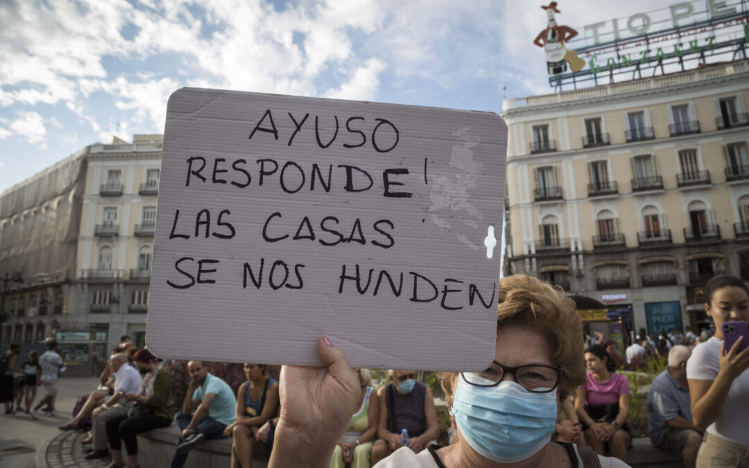 Javier Corpa, alcalde: “La realidad es que hay 200 viviendas afectadas, la realidad es que tenemos a 30 familias fuera de sus casas (…)»