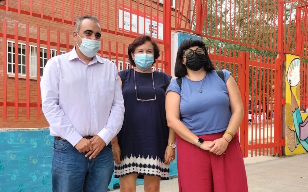Cerca de 3.000 niños/as inician el nuevo curso escolar en los siete colegios públicos de San Fernando de Henares tras una intensiva ‘puesta a punto’ de los centros educativos