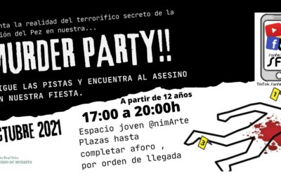 La Concejalía de Juventud celebrará ‘Halloween’ con una ‘Murder Party’