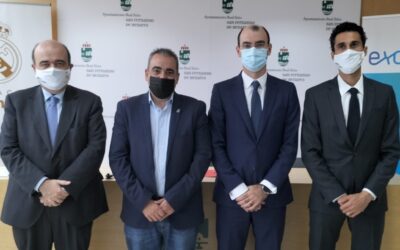 El Ayuntamiento de San Fernando de Henares, la Fundación Real Madrid y Exolum renuevan su colaboración por la escuela sociodeportiva de fútbol