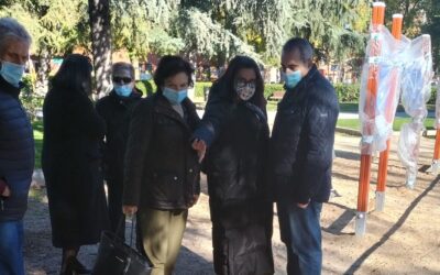 La céntrica plaza de Fernando VI dispondrá de aparatos ‘biosaludables’ para mayores a partir de mañana