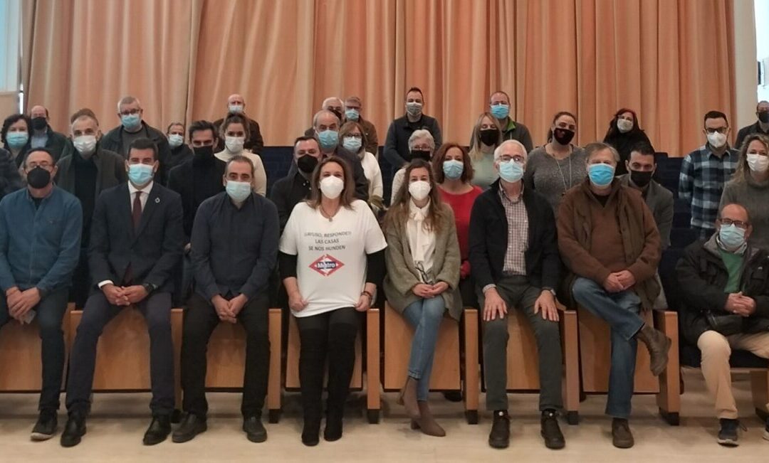 Luz verde a la Proposición No de Ley que recoge las demandas de los/as vecinos/as afectados por Metro