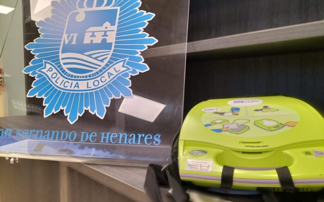 El Ayuntamiento de San Fernando de Henares adquiere cuatro nuevos desfibriladores semi-automáticos para Policía Local y Protección Civil
