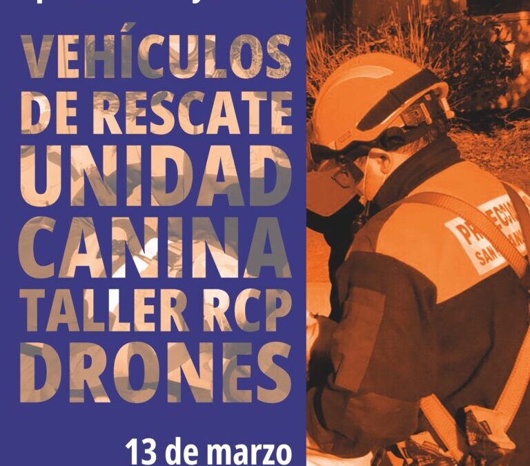 Protección Civil sale a la calle con una jornada de puertas abiertas para mostrar su labor a los/as vecinos/as