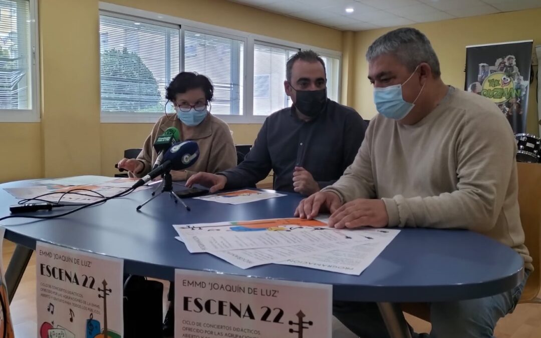 La EMMD ‘Joaquín de Luz’ presenta el ciclo de conciertos didácticos ‘Escena 2022’
