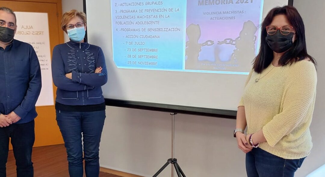 La Concejalía de Igualdad presenta la ‘Memoria de Violencia de Género’ correspondiente al año 2021 con actuaciones y datos de relevancia