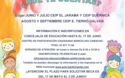 NOTA INFORMATIVA: Campamento Urbano de Verano 2022