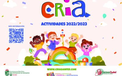 El próximo 02 de septiembre abre el plazo de inscripción para el nuevo curso de los Centros de Recursos de la Infancia y la Adolescencia (CRIA)