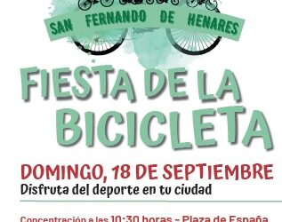 Fiesta de la Bicicleta 2022: Domingo, 18 de septiembre a las 10:30 horas