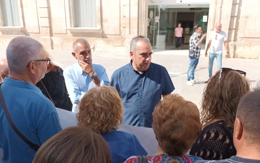 El alcalde de San Fernando de Henares, Javier Corpa; viajará hasta Bruselas para elevar el problema generado por la Línea 7B de Metro