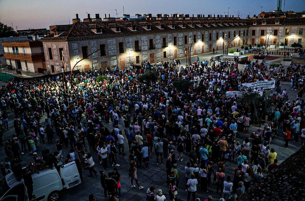 Alrededor de 7.500 personas se manifiestan para mostrar su total apoyo a los/as afectados/as por Metro y exigir soluciones a la Comunidad de Madrid