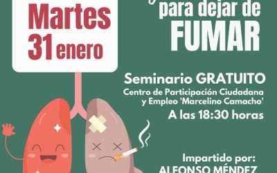 La Concejalía de Sanidad pone en marcha un seminario para dejar de fumar