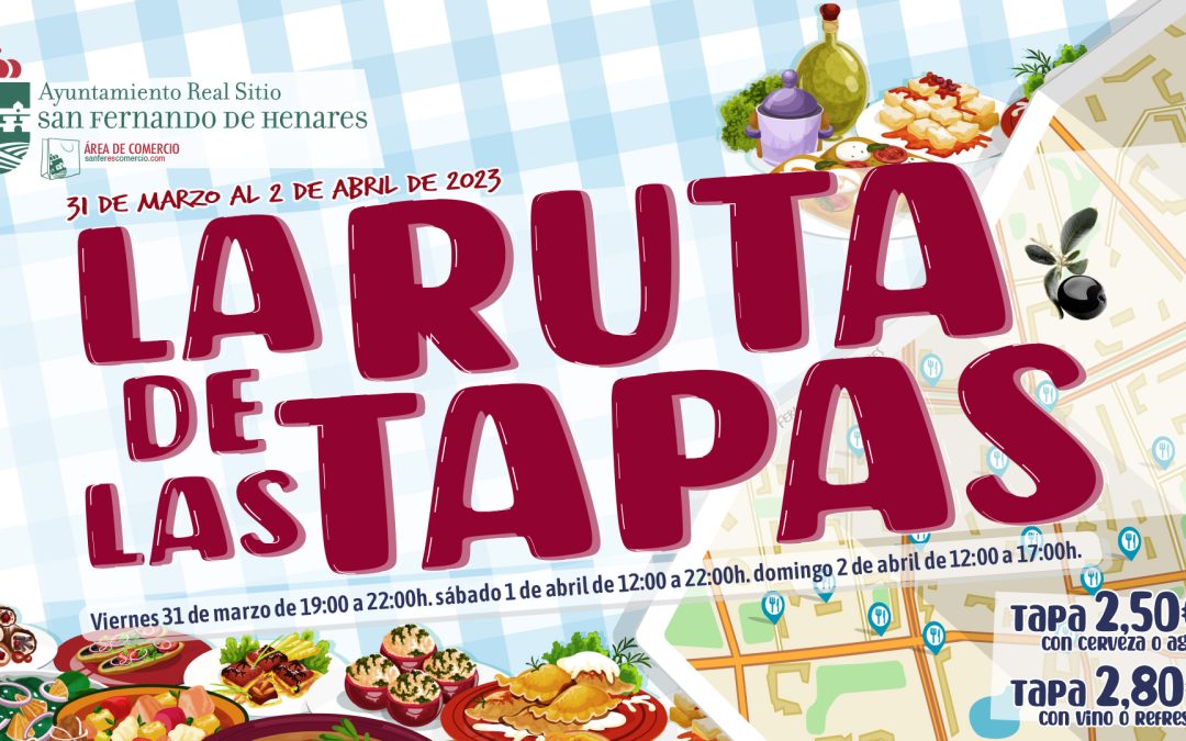 Regresa la Ruta de las Tapas a San Fernando de Henares