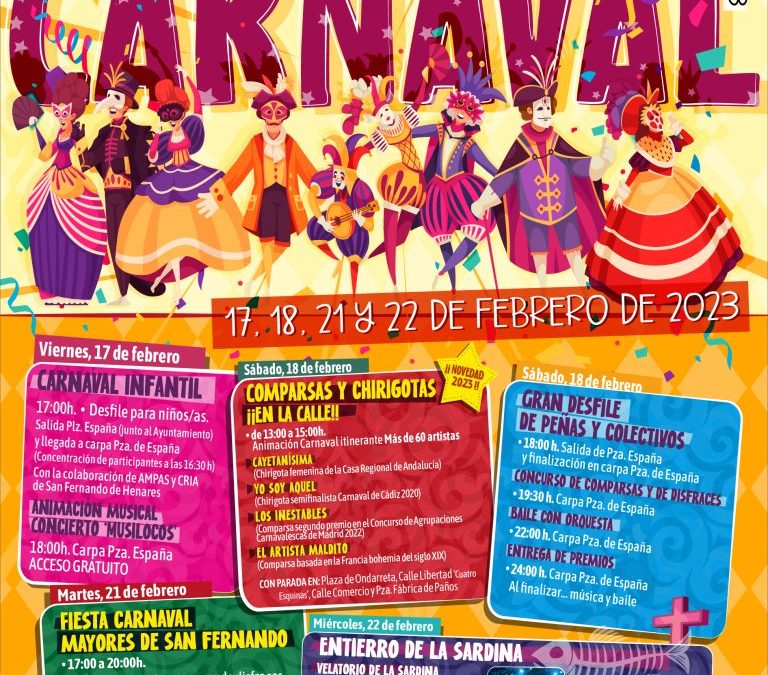 Continúa el Carnaval en San Fernando de Henares