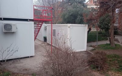 Comienza el derribo de algunos edificios del Complejo Dotacional ‘El Pilar’ debido a la Línea 7B