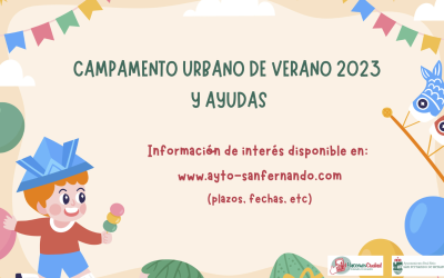 Campamento Urbano de Verano 2023 y Ayudas