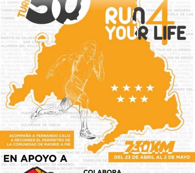 Comienza la ‘cuenta atrás’ para el gran ‘Reto Solidario’ de Fernando Cáliz, que dará una vuelta completa a la Comunidad de Madrid para dar visibilidad al drama creado por la Línea 7B de Metro