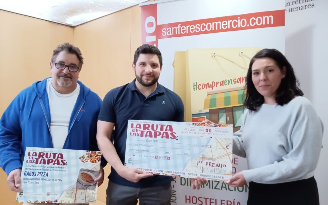 Gagos Pizza se alza como establecimiento ganador de la Ruta de las Tapas 2023