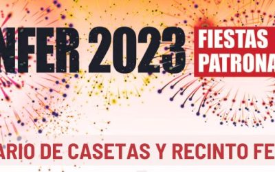 NOTA INFORMATIVA: Horario de apertura y cierre del Recinto Ferial y normativa para las Fiestas Patronales 2023