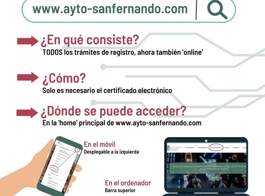 San Fernando de Henares pone en marcha la ‘Sede Electrónica’