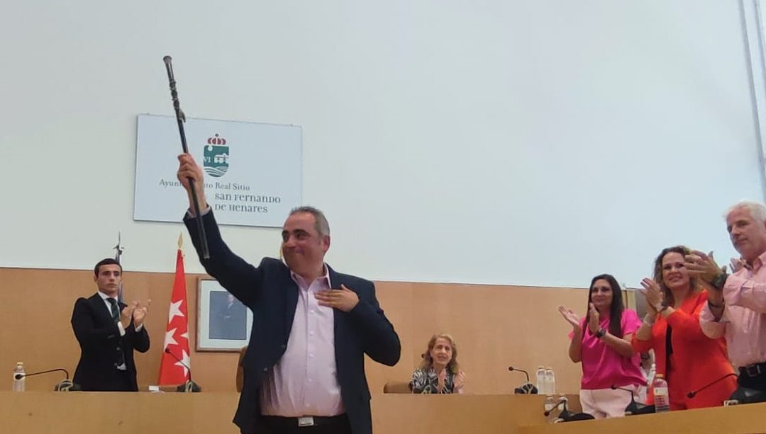Fco. Javier Corpa Rubio es investido alcalde de San Fernando de Henares
