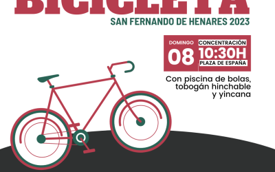 San Fernando de Henares sale a la calle para celebrar el Día de la Bicicleta