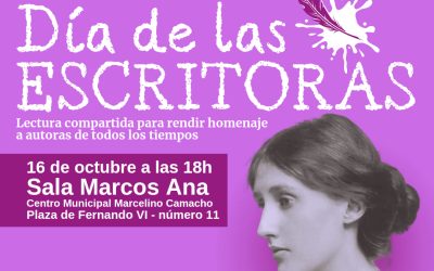 ‘Día de las Escritoras’: lectura compartida en homenaje a escritoras de todos los tiempos